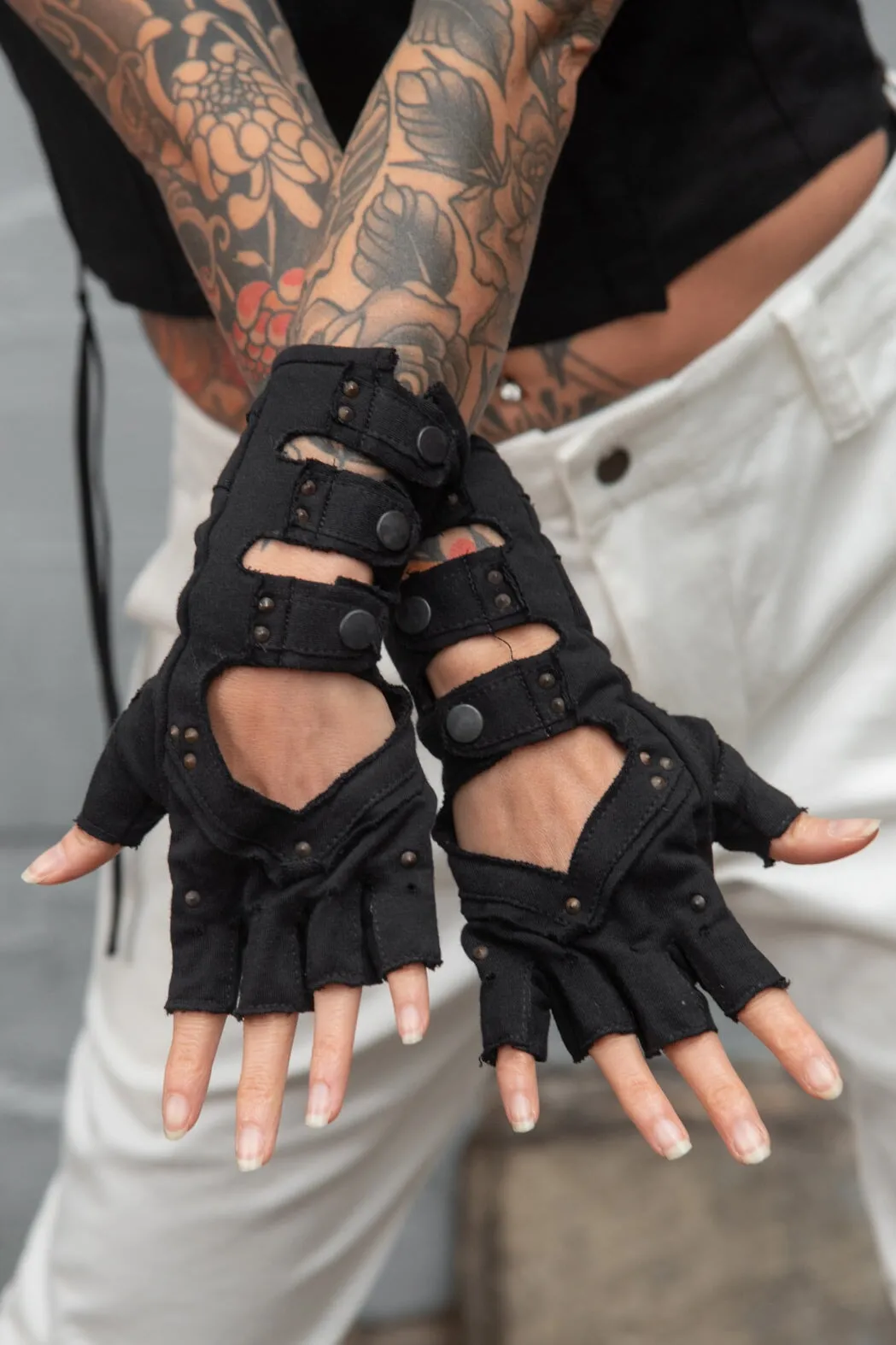 5D x Steam Trunk Minaret Gloves - cotton