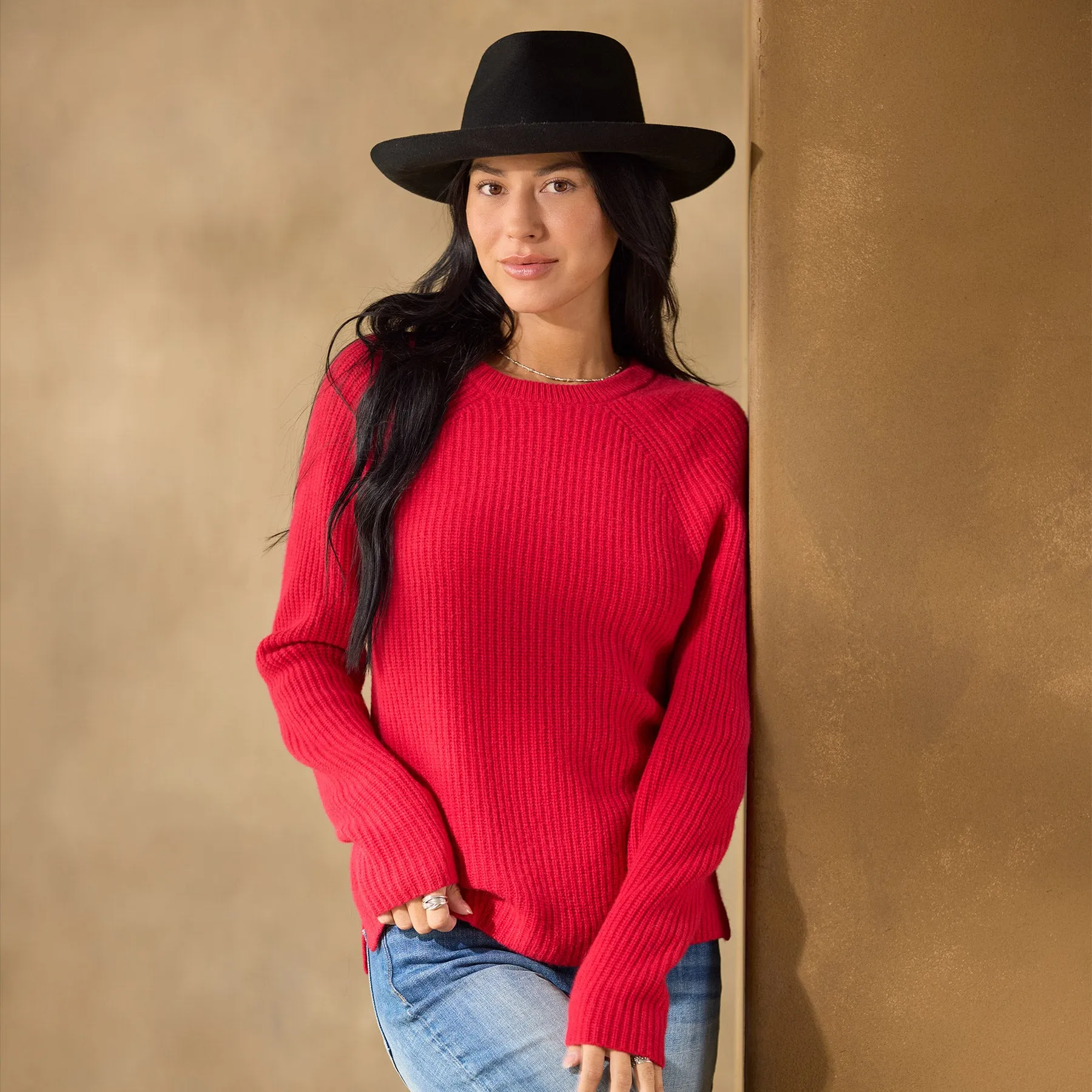 Acadia Cashmere Sweater, Petite