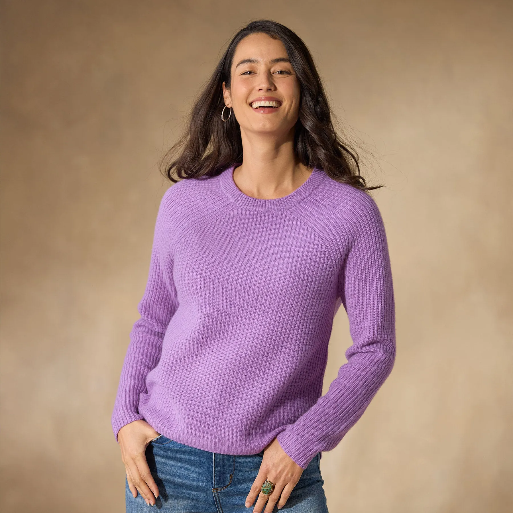 Acadia Cashmere Sweater, Petite