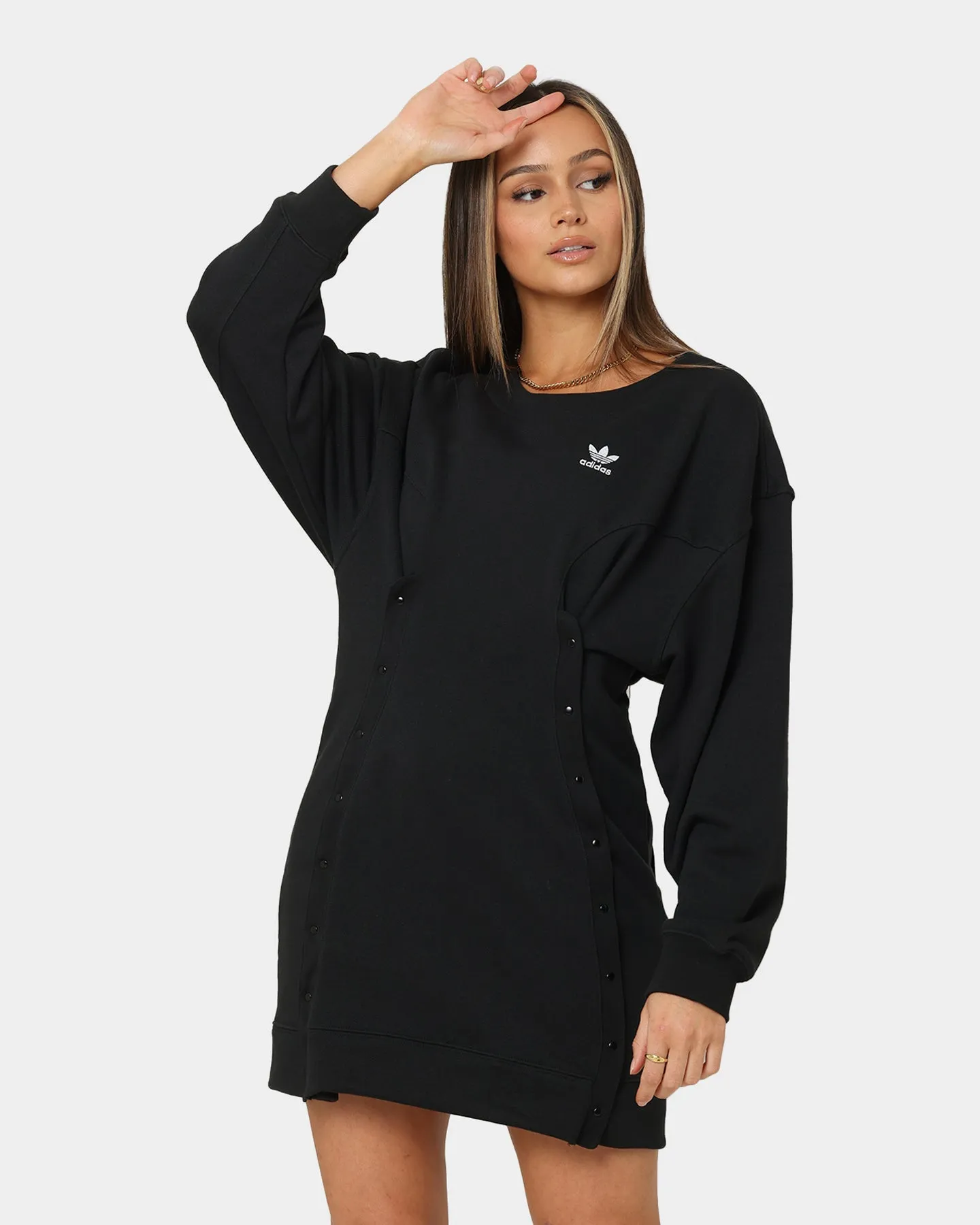 Adidas Women's Always Originals Sweater Dress Black