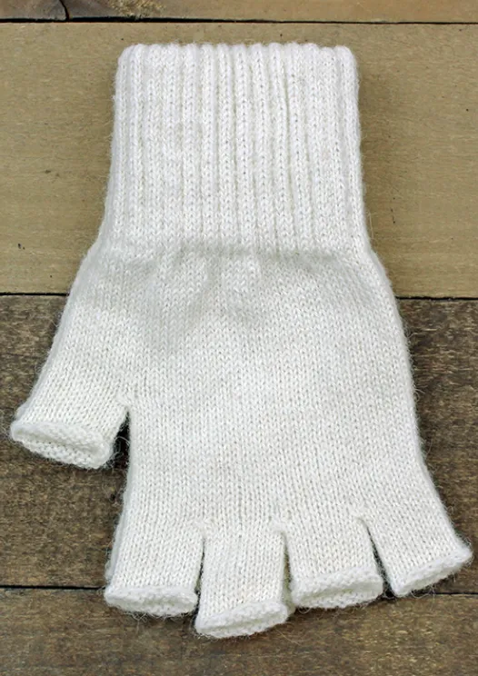 Alpaca Gloves - All Terrain Fingerless Glove Made in USA