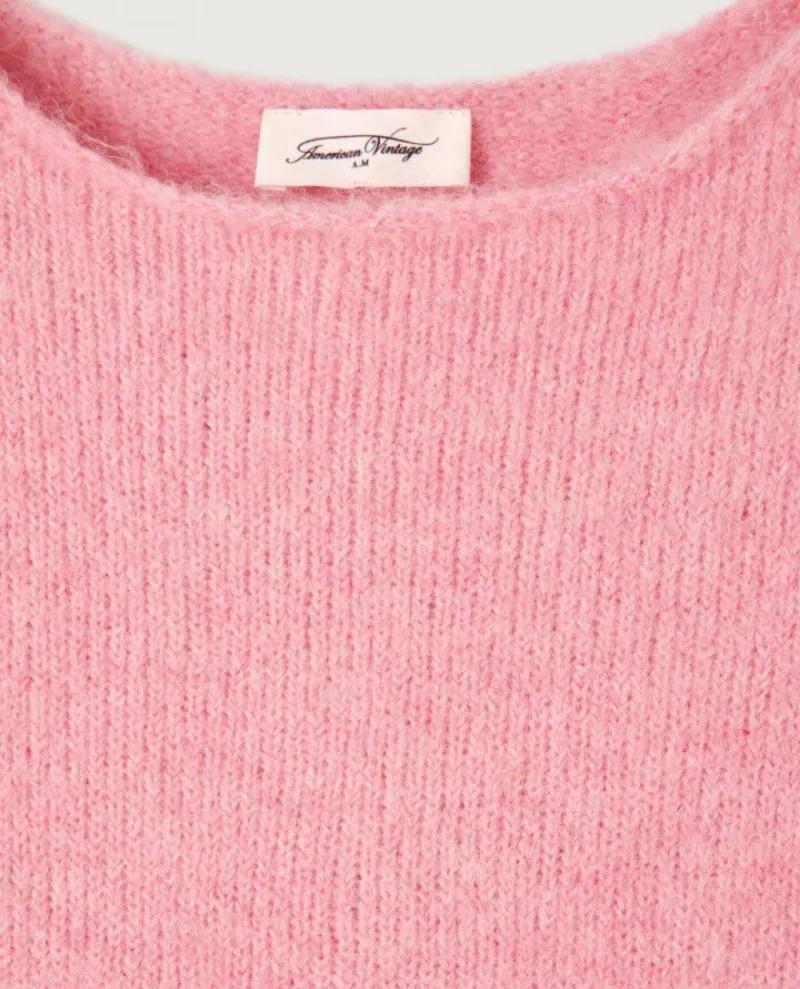 American Vintage East Orchid Pink Fine Knit