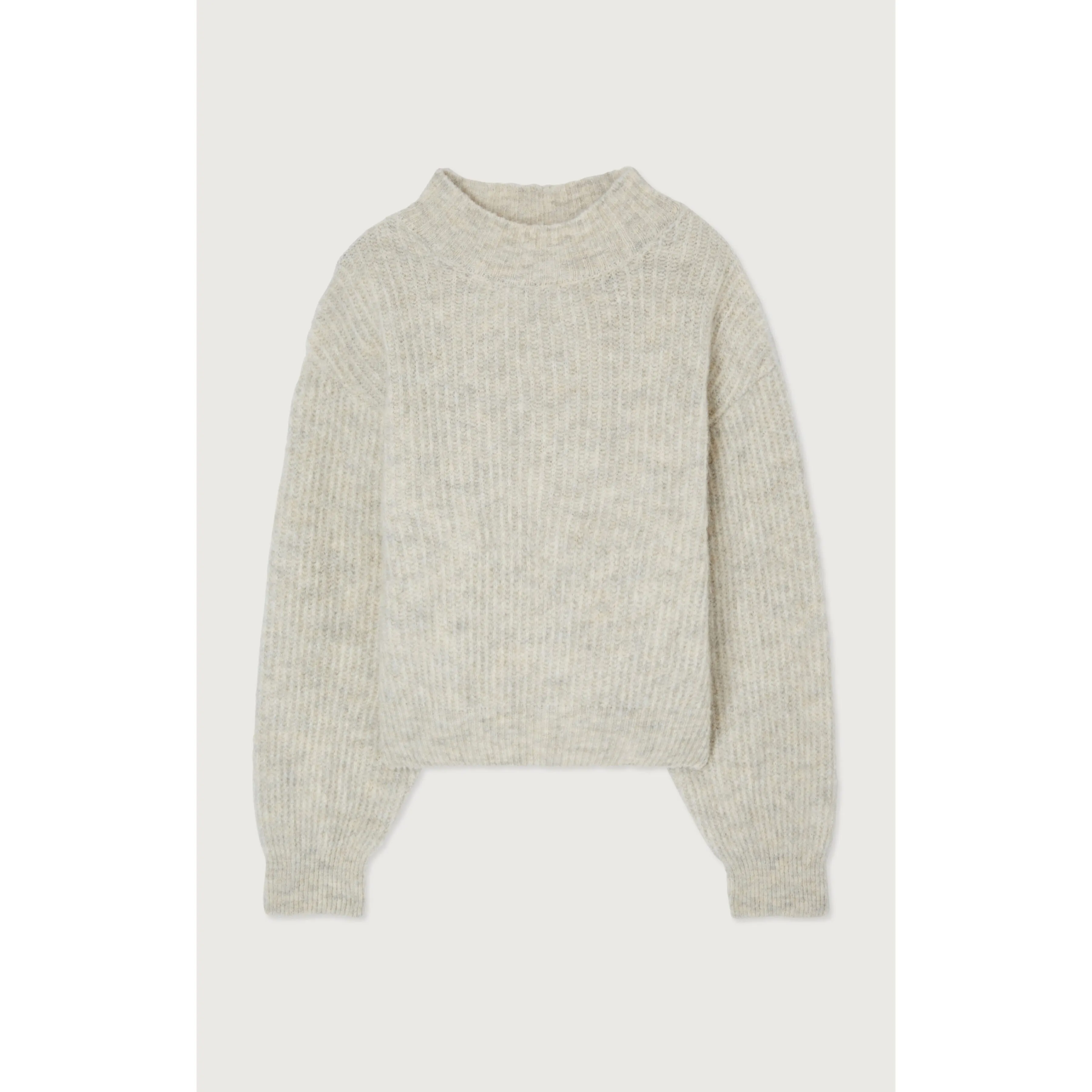 American Vintage Womens Jumper East - Powder Snow Melange