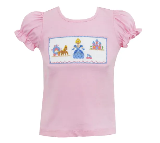 Anavini Smocked Cinderella Tee