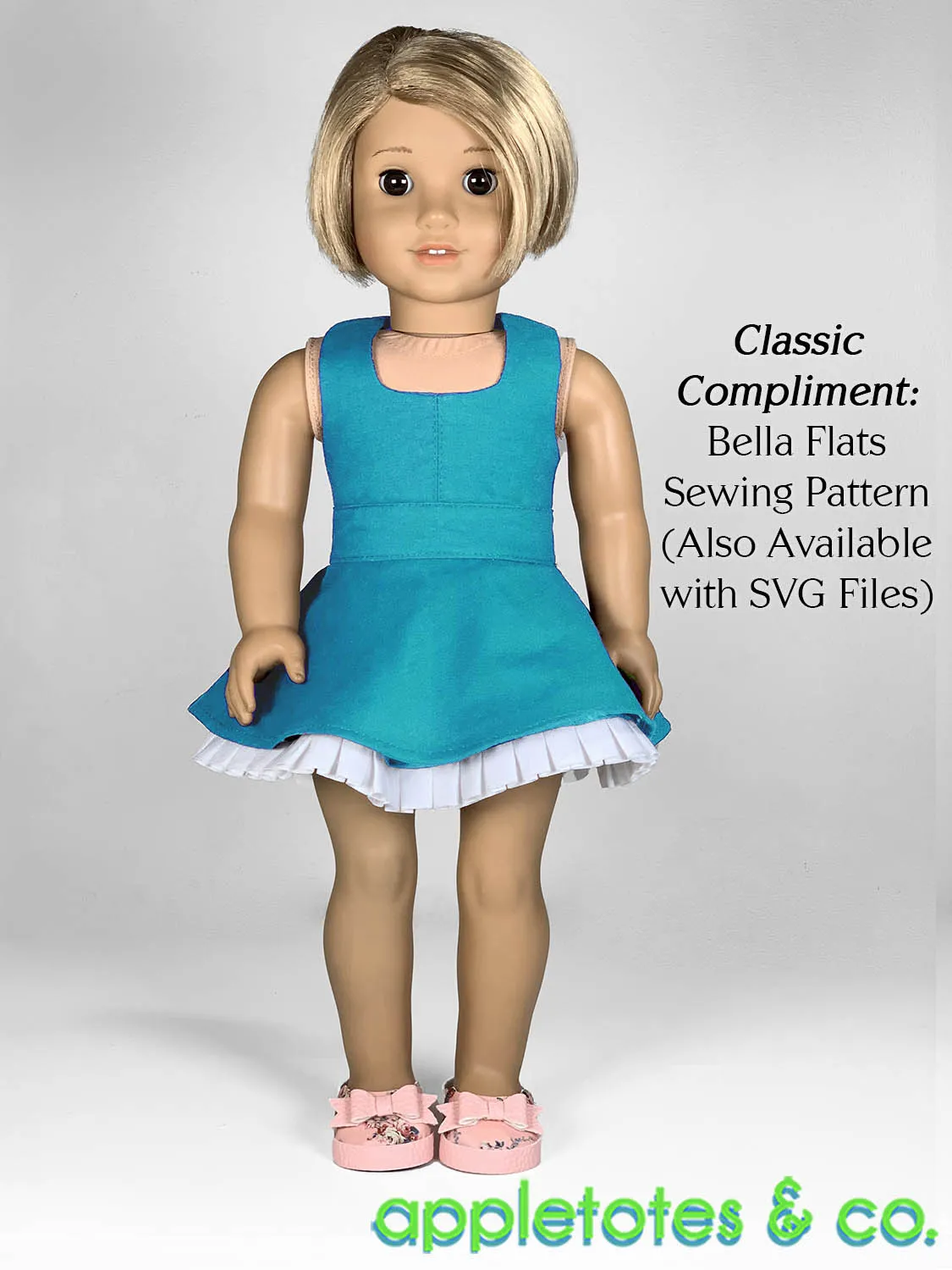 Andover Jumper Dress 18 Inch Doll Sewing Pattern