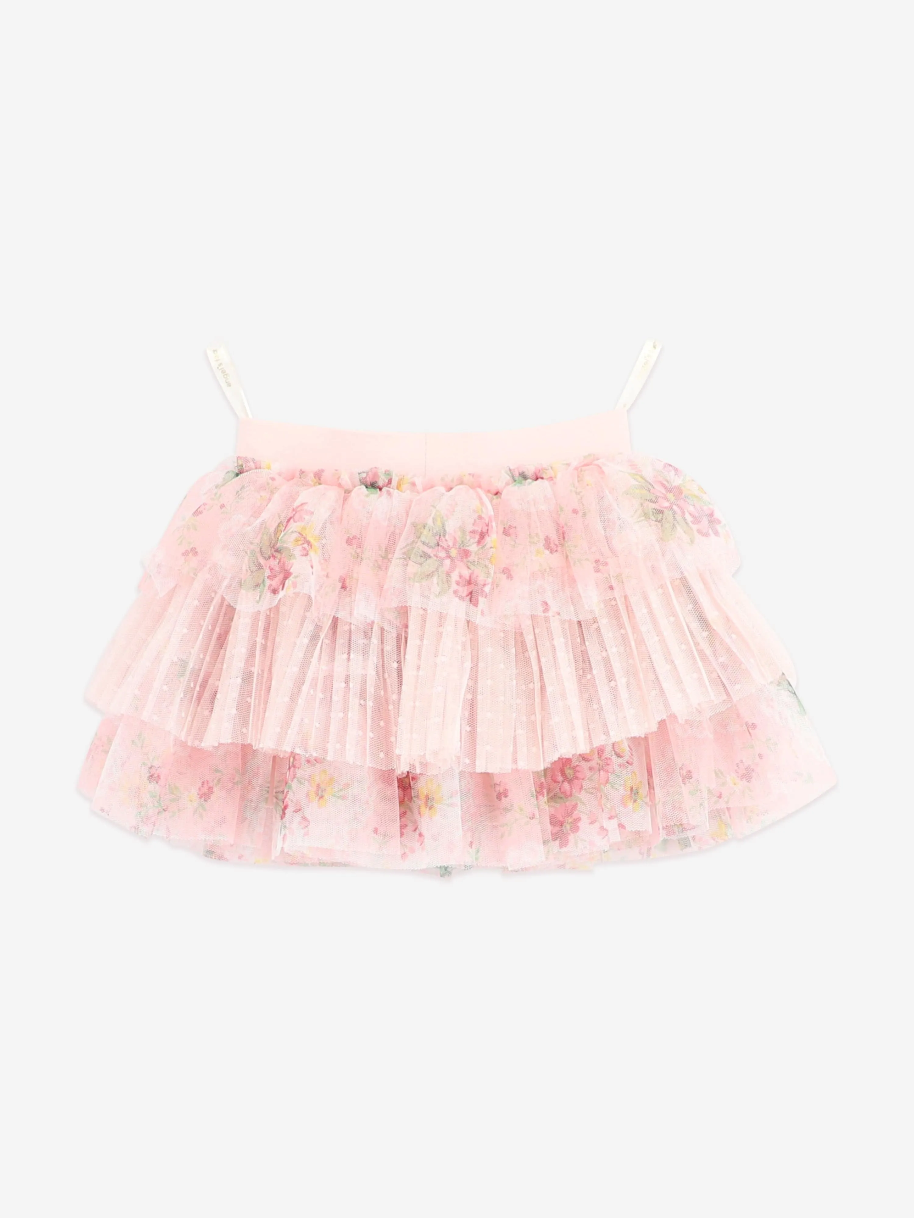 Angels Face Baby Girls Pip Floral Skirt in Pink