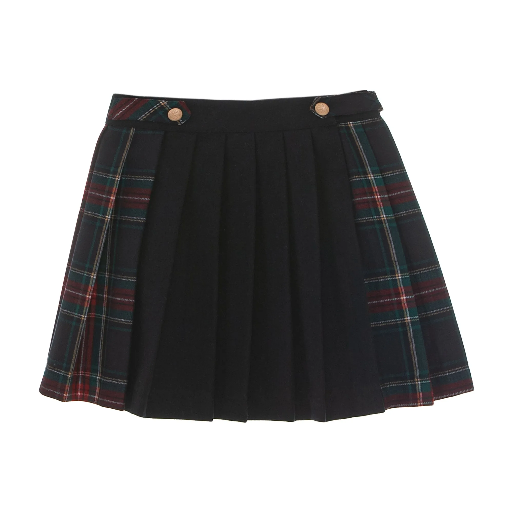 AW22 Patachou Girls Tartan Skirt Set