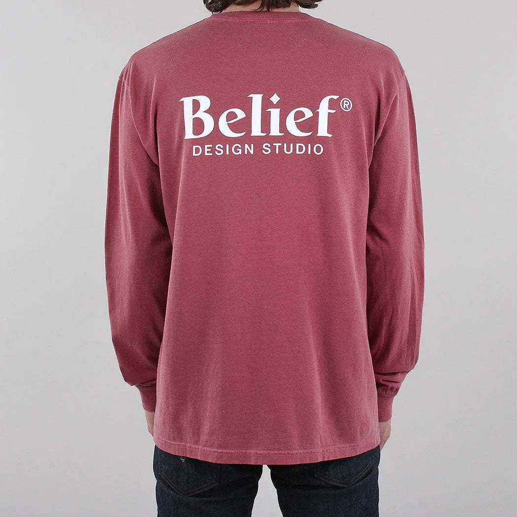 Belief Studio Long Sleeve Pocket T-shirt