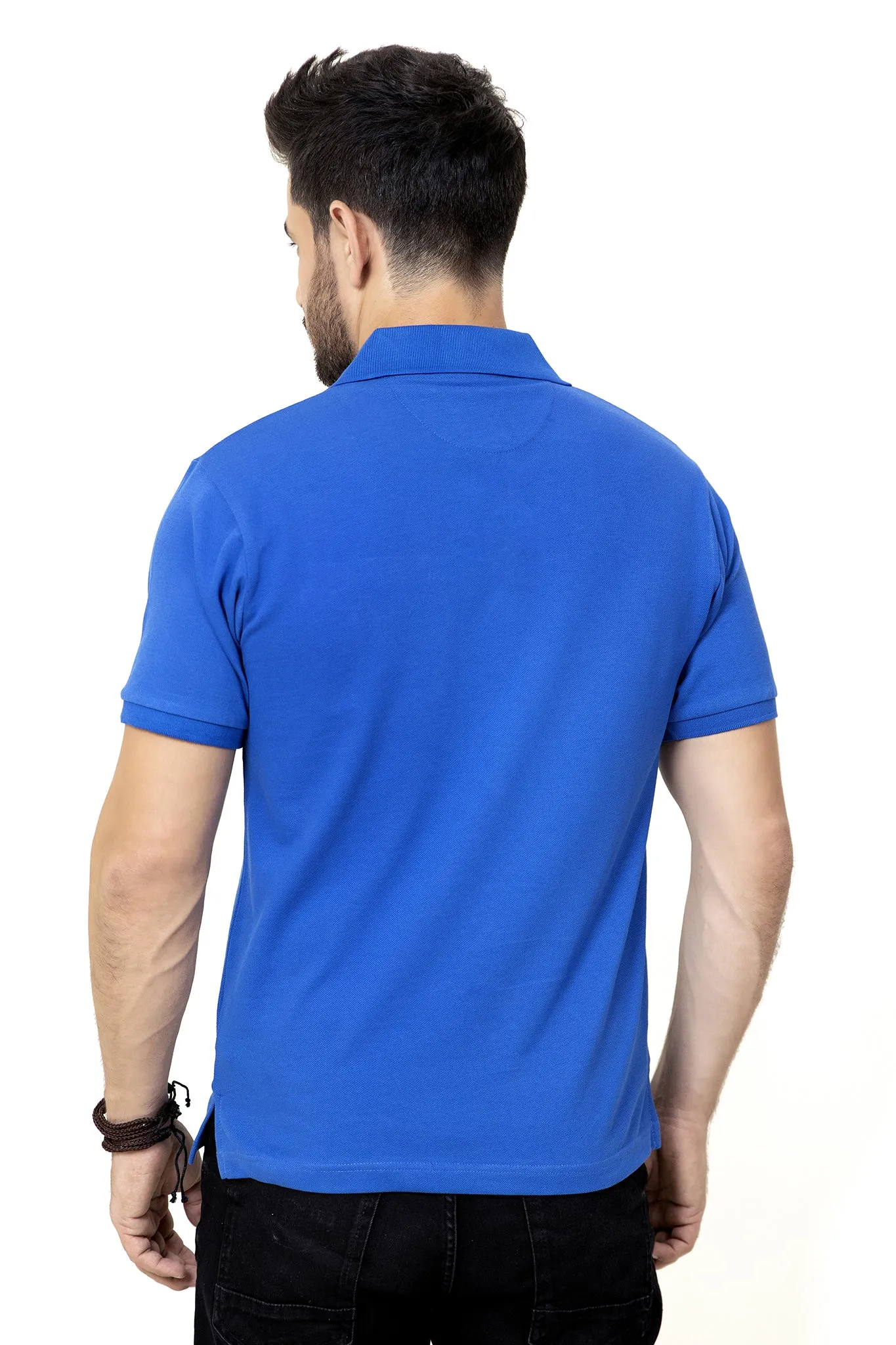 Blue Pocket Polo - A20 - MP0015R