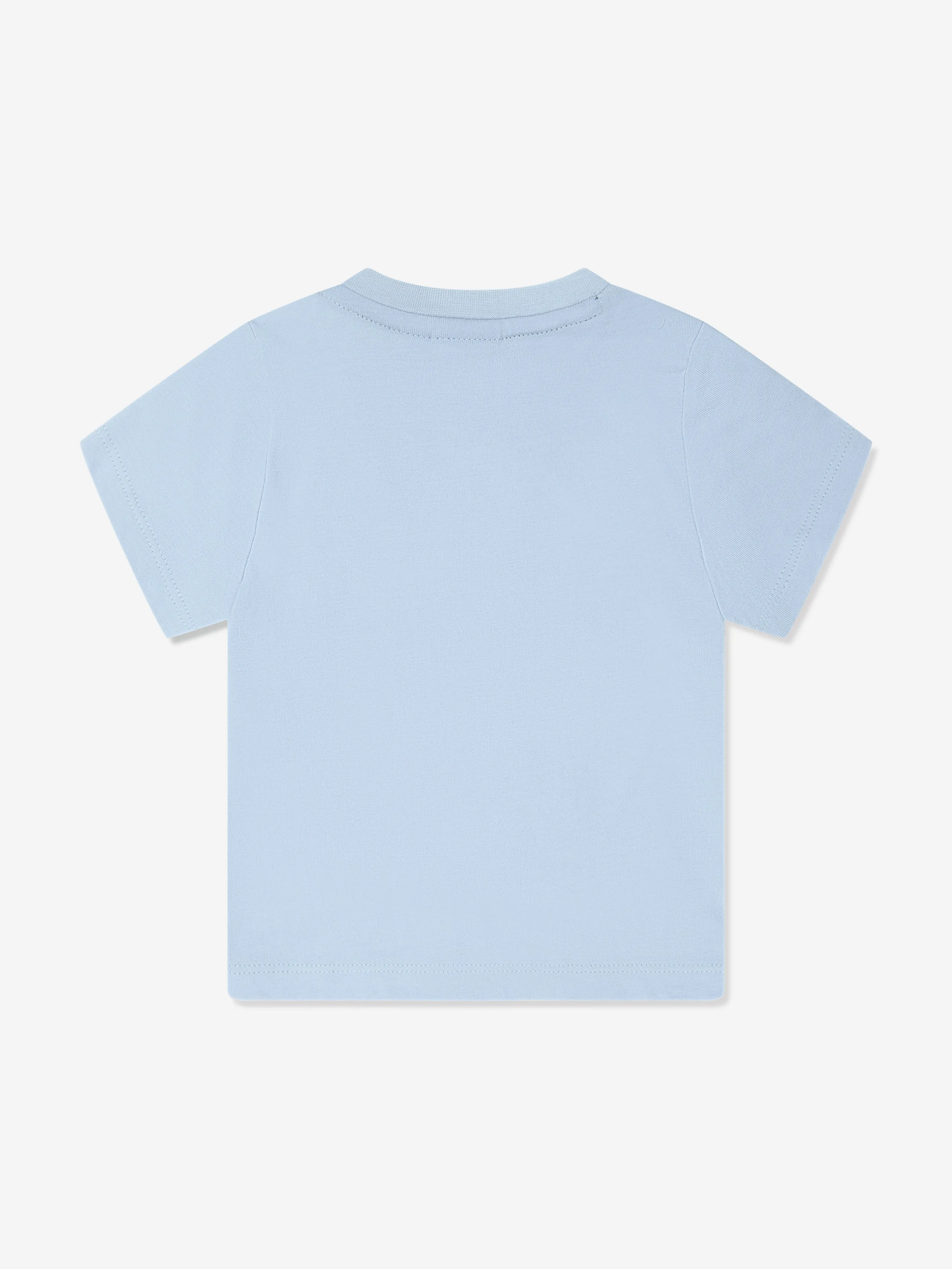 BOSS Baby Boys Multiple Logo T-Shirt in Blue