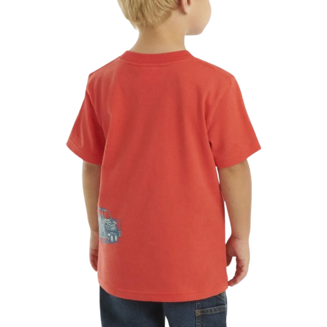 Carhartt Kid's Toddler Short Sleeve Truck Wrap T Shirt