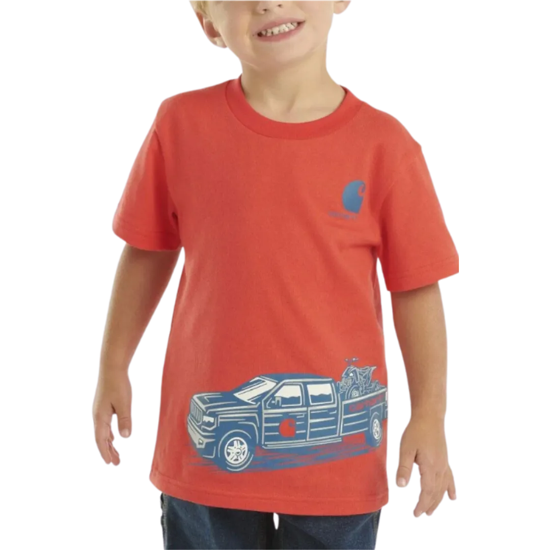 Carhartt Kid's Toddler Short Sleeve Truck Wrap T Shirt