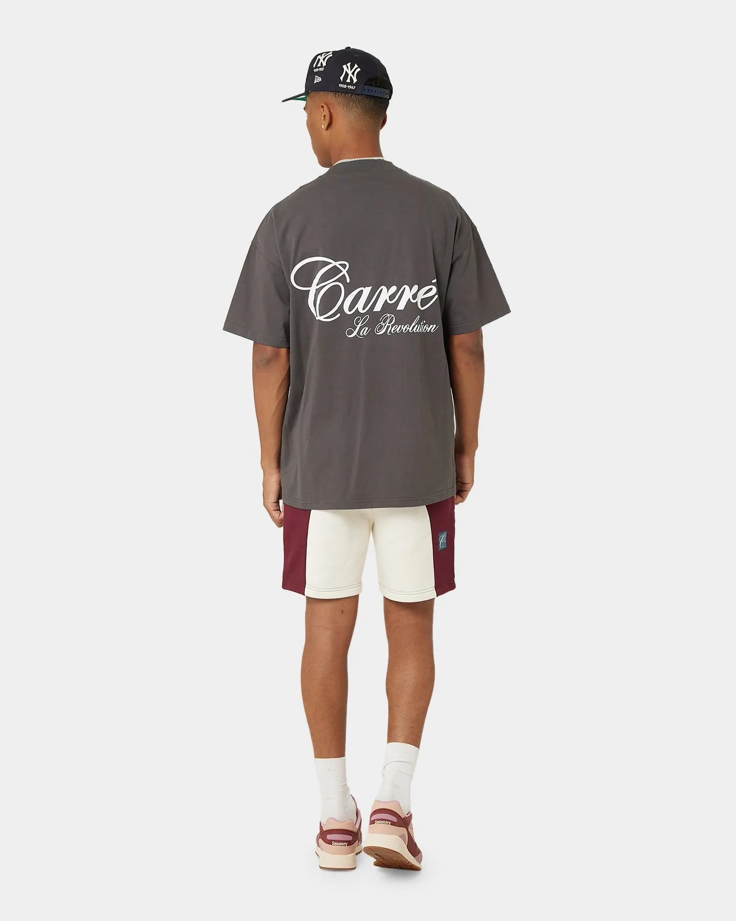 Carre Avant Oversized Short Sleeve T-Shirt Coal