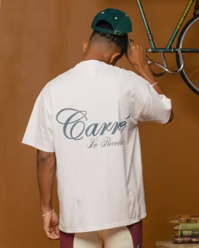 Carre Avant Oversized Short Sleeve T-Shirt White