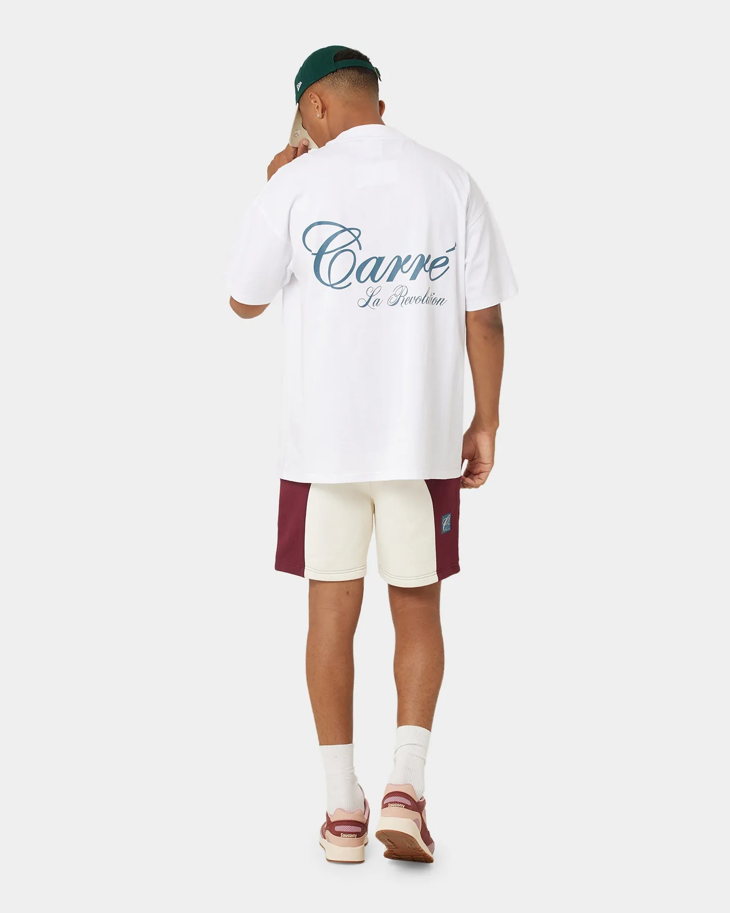 Carre Avant Oversized Short Sleeve T-Shirt White