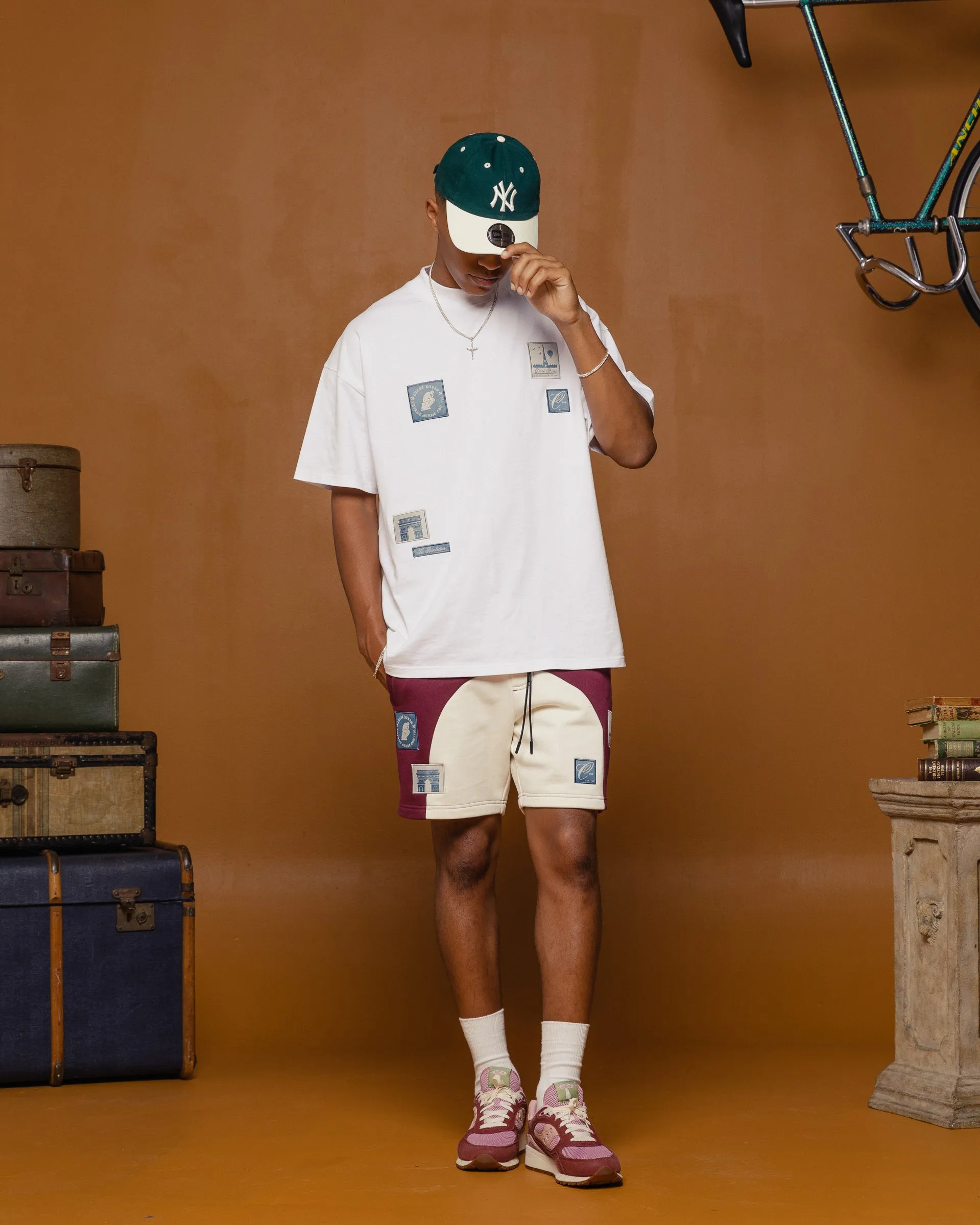 Carre Avant Oversized Short Sleeve T-Shirt White