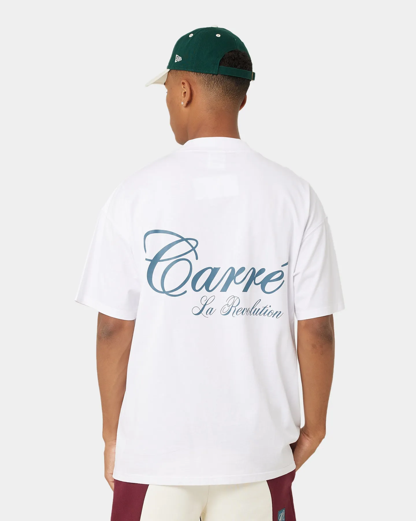 Carre Avant Oversized Short Sleeve T-Shirt White