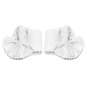 CATHERINE OSTI - MARIE CUFFS (L, WHITE)