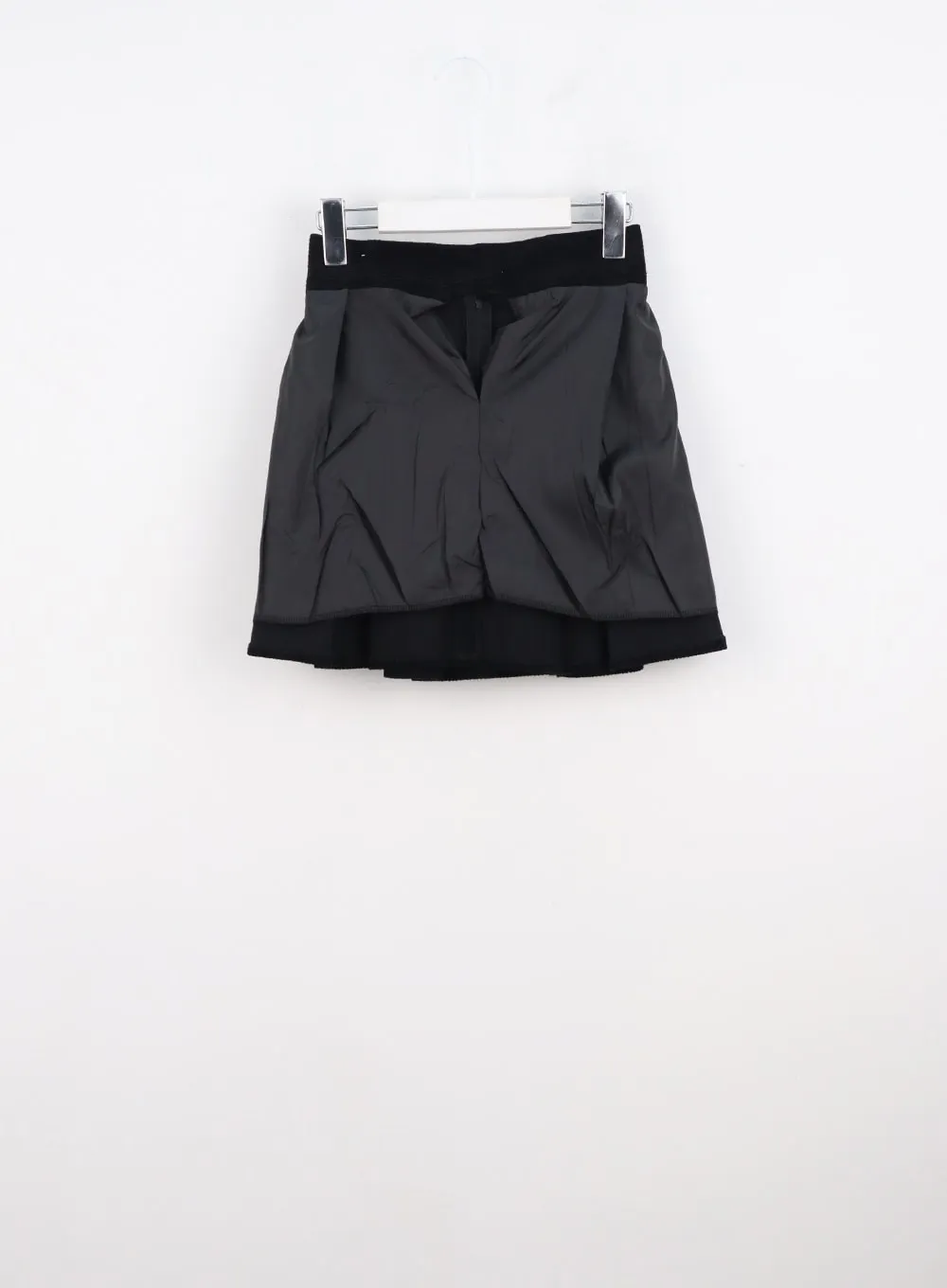 Corduroy Pleated Mini Skirt CO330