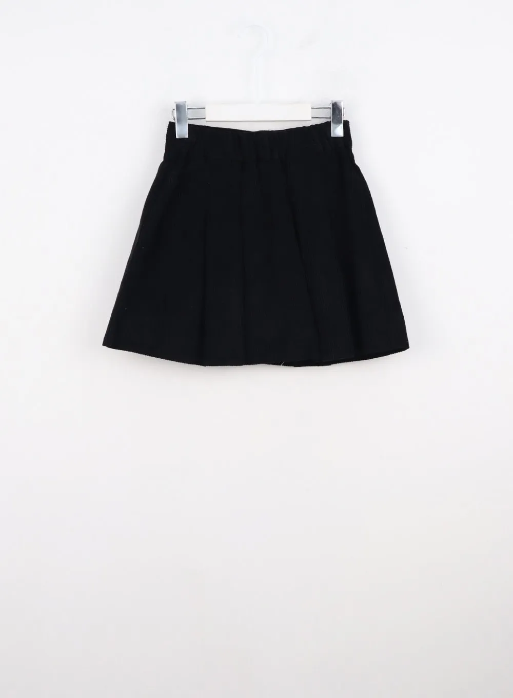 Corduroy Pleated Mini Skirt CO330