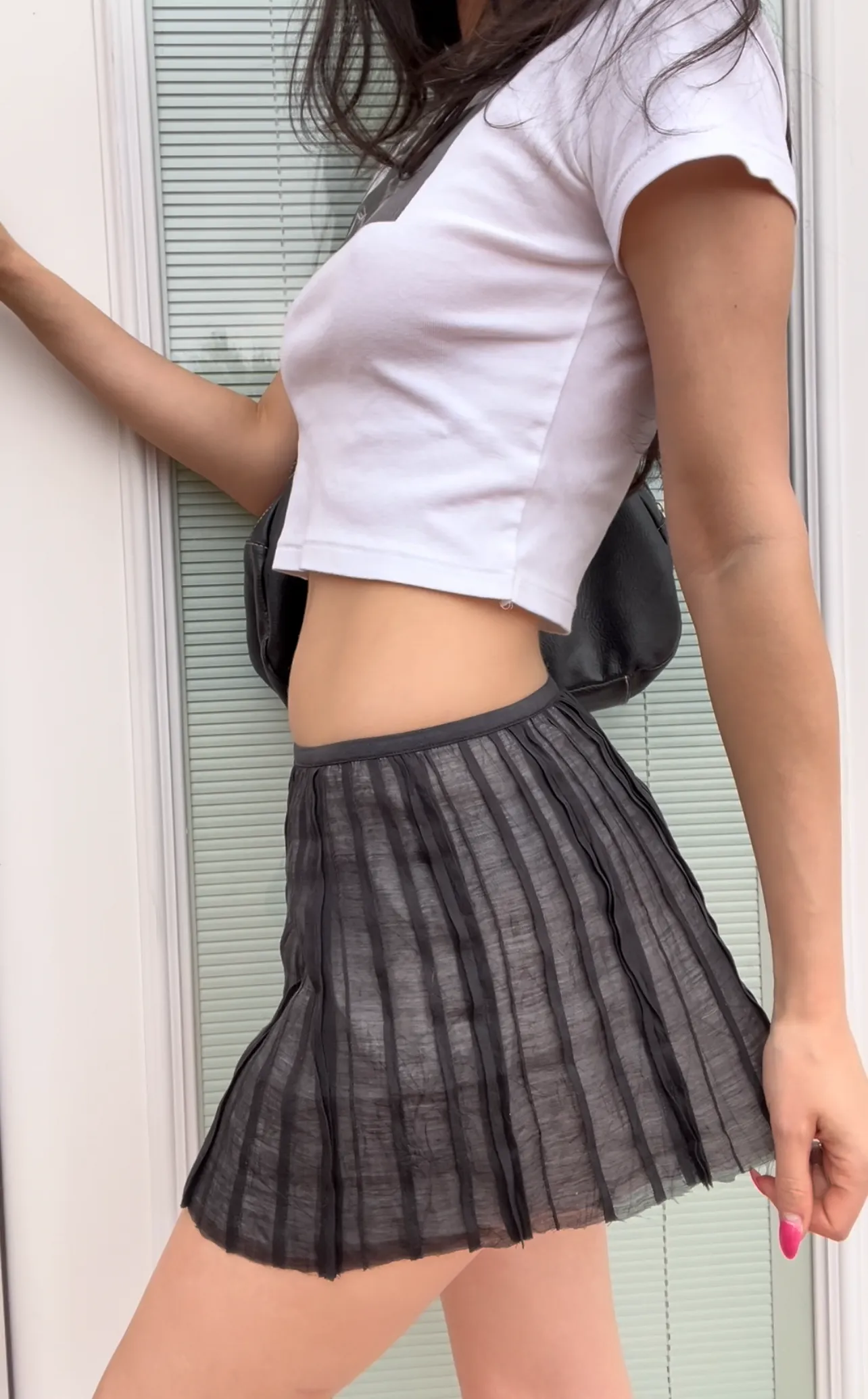 Dark Academia Mini Skirt