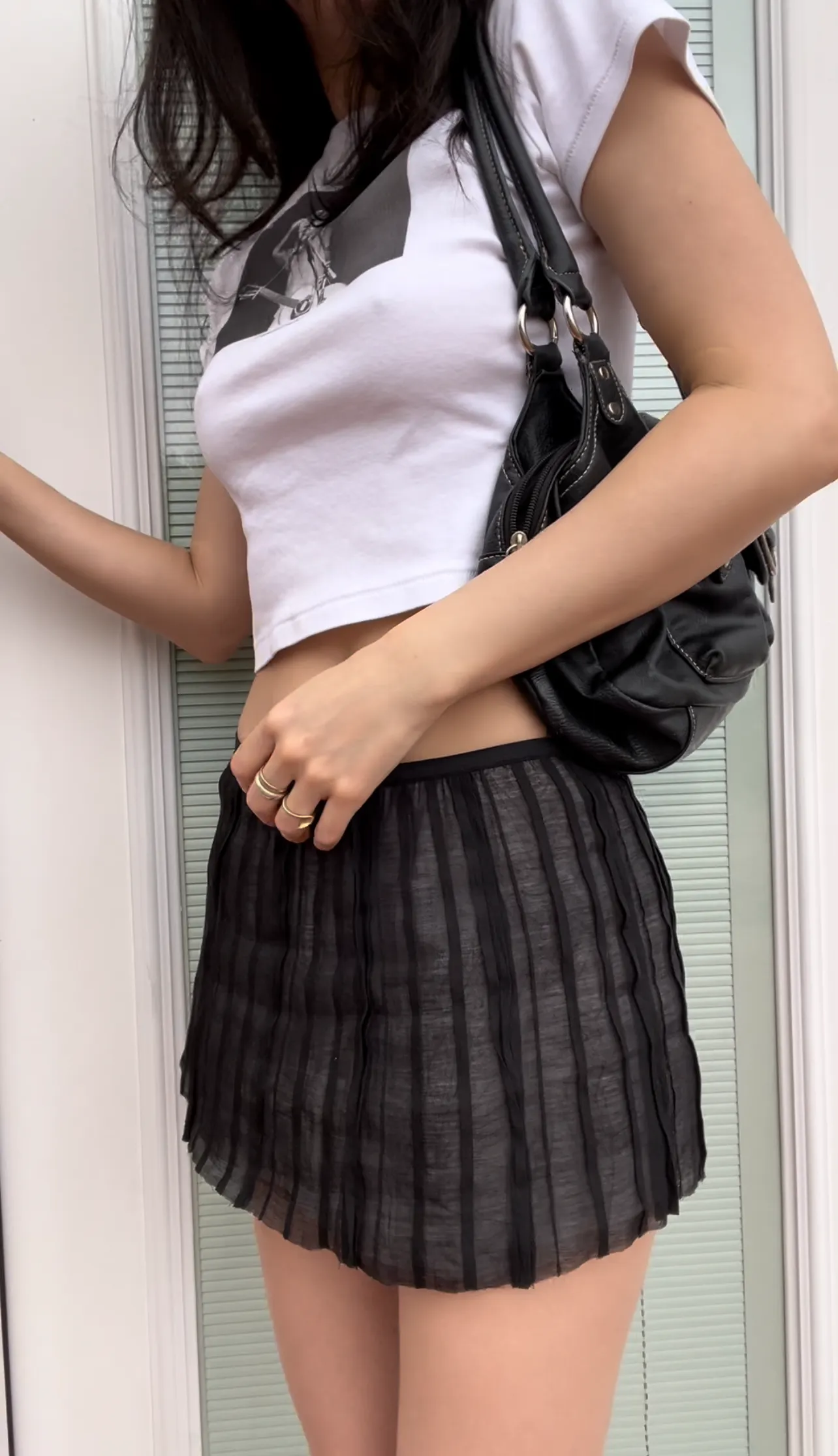 Dark Academia Mini Skirt