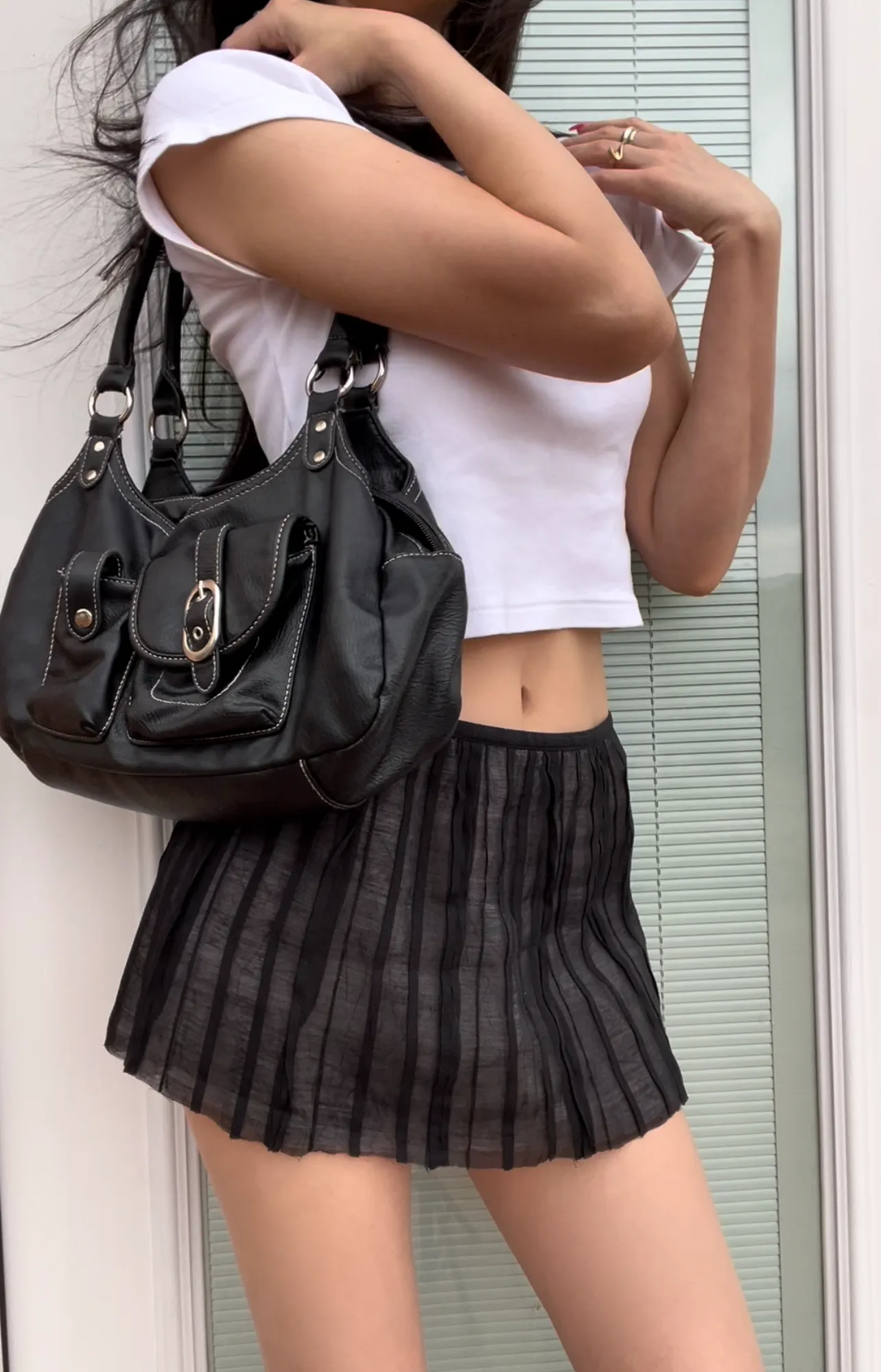 Dark Academia Mini Skirt