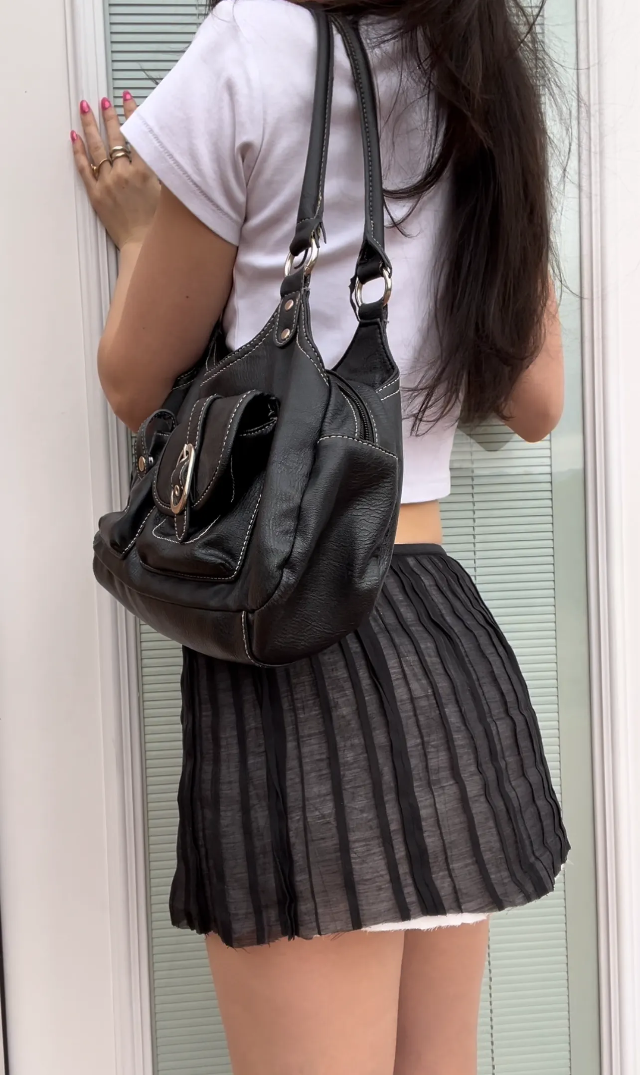 Dark Academia Mini Skirt