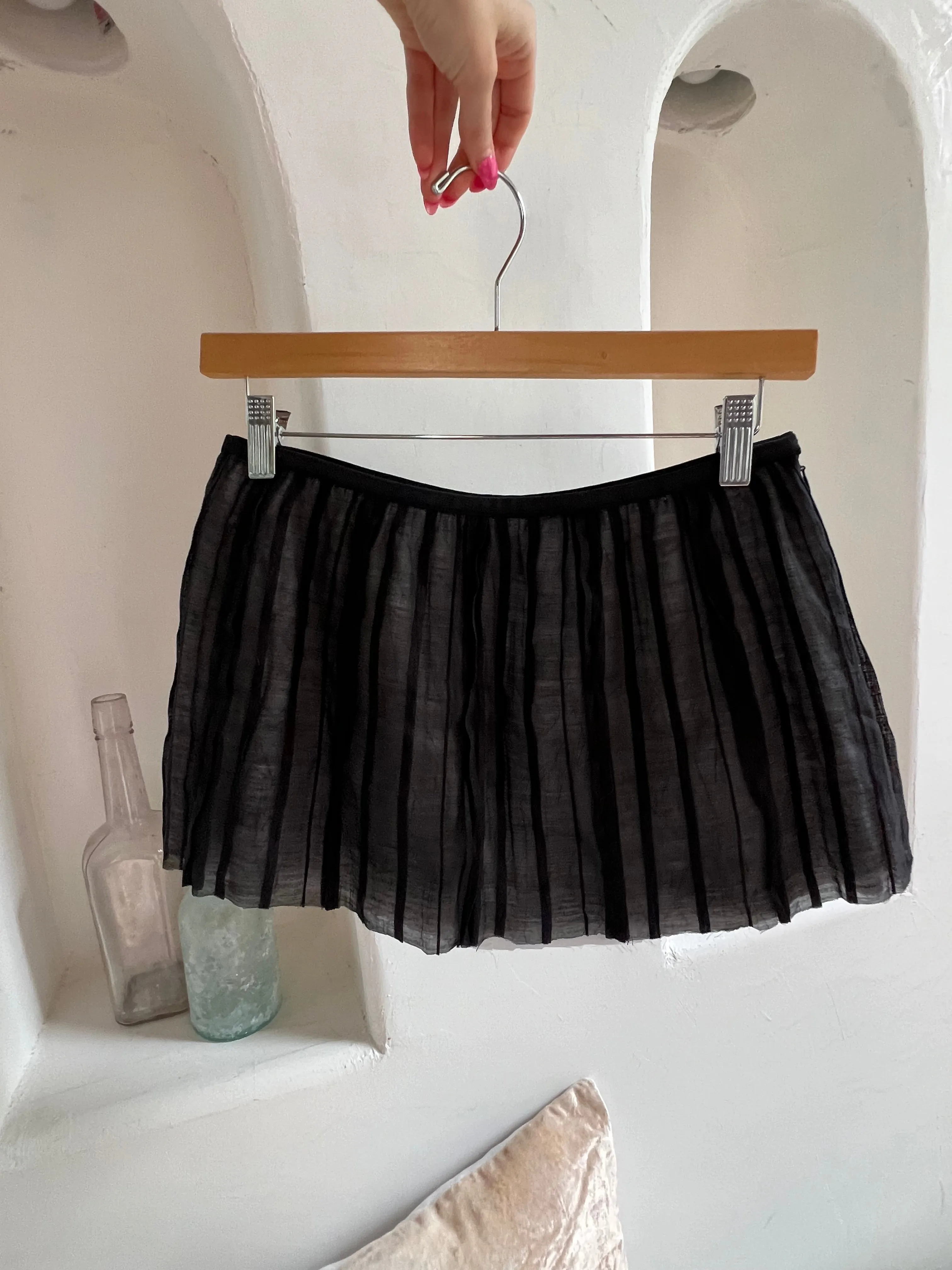 Dark Academia Mini Skirt