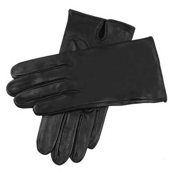 DENTS Skyfall James Bond 007 Unlined Leather Gloves - Mens - Black