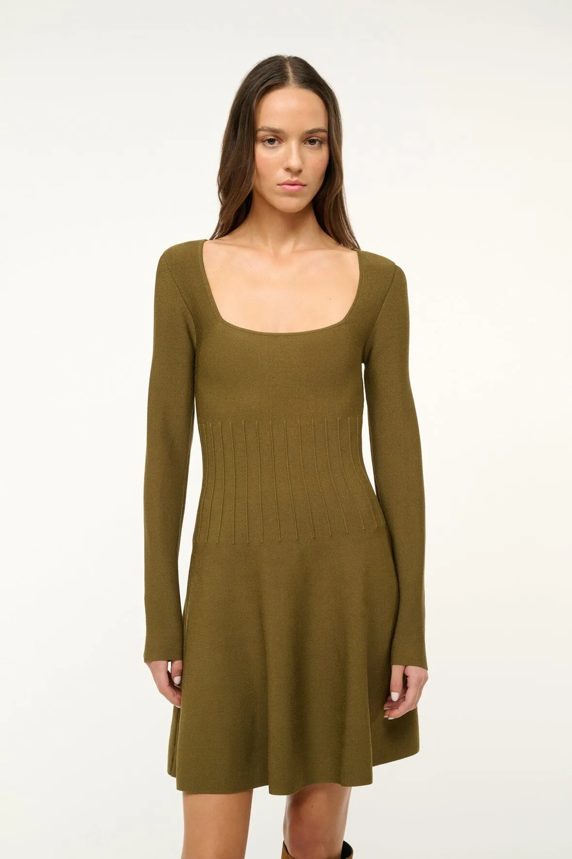 DEORA DRESS | SERGEANT GREEN