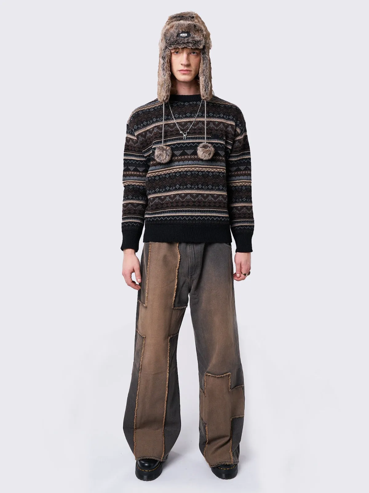 Edi Jacquard Knit Jumper