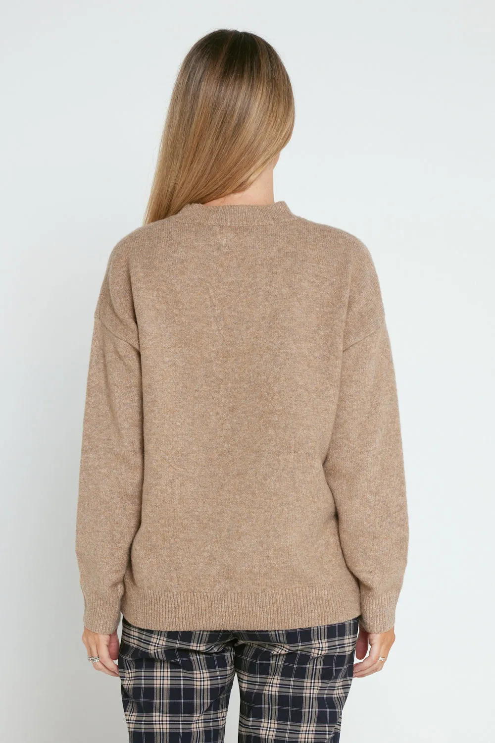 Elsie Wool Blend Jumper - Cinnamon Sunday