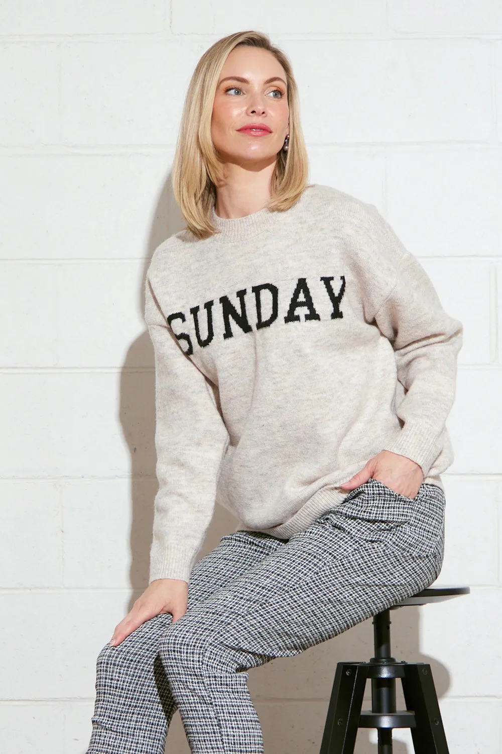 Elsie Wool Blend Jumper - Sugar Sunday