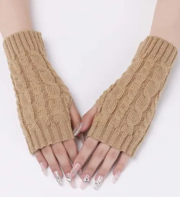 Fingerless Knit Glove