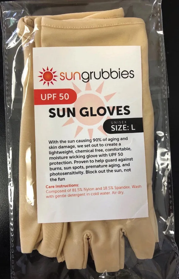 Fingerless Sun Gloves Unisex upf 50