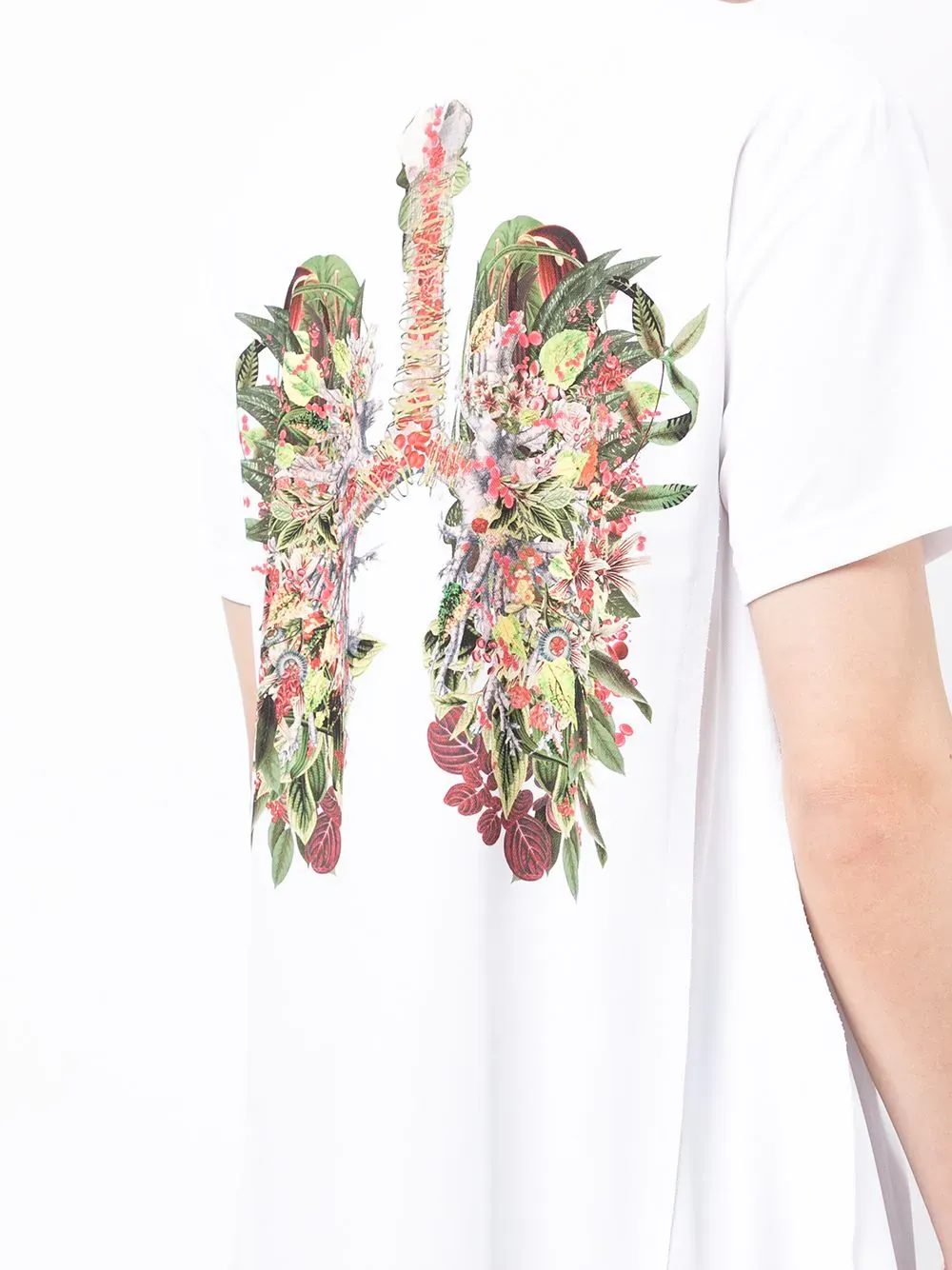 Floral Lungs Graphic T-Shirt