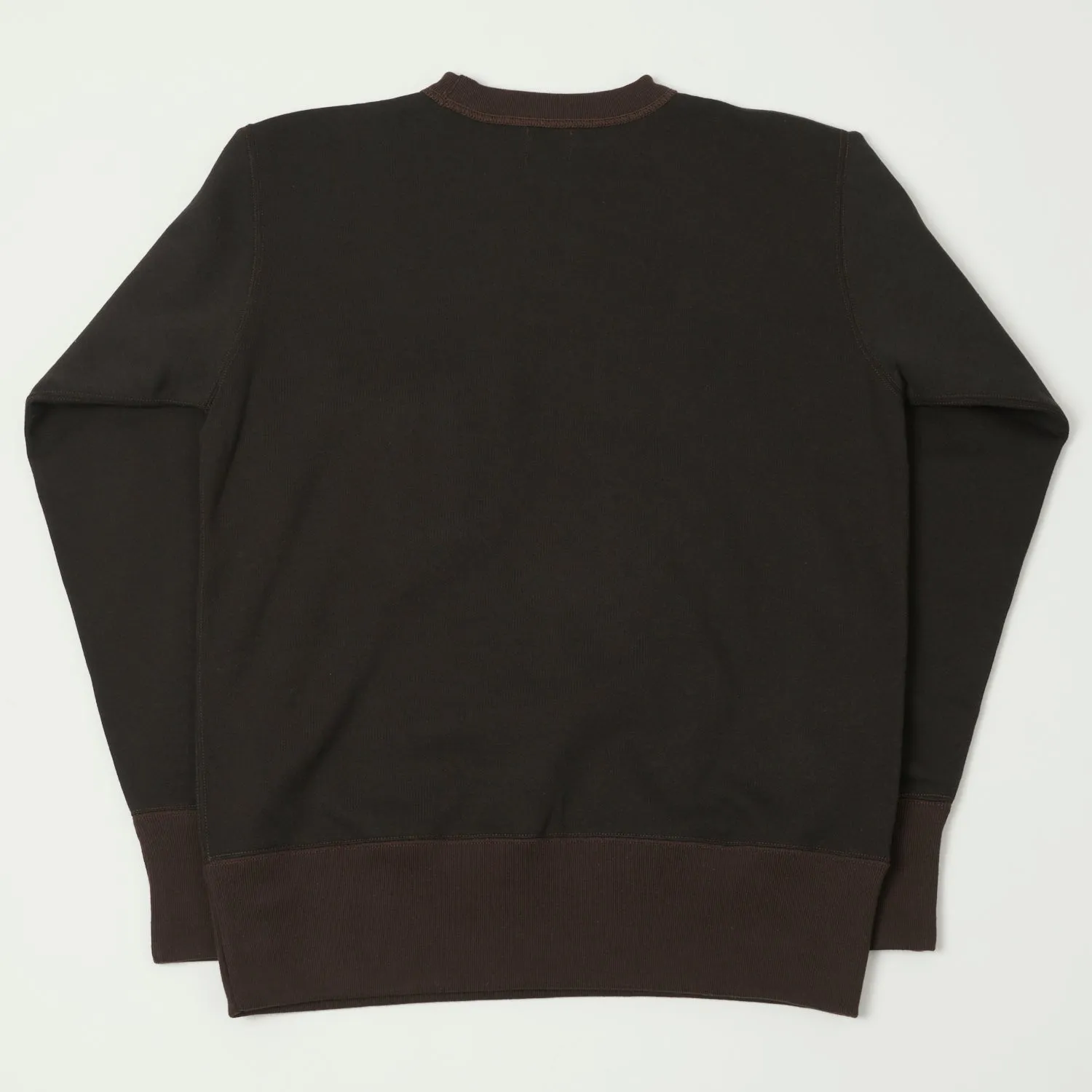 Freewheelers Set-in Sleeve Pocket Sweatshirt - Soot Black/Charcoal Black