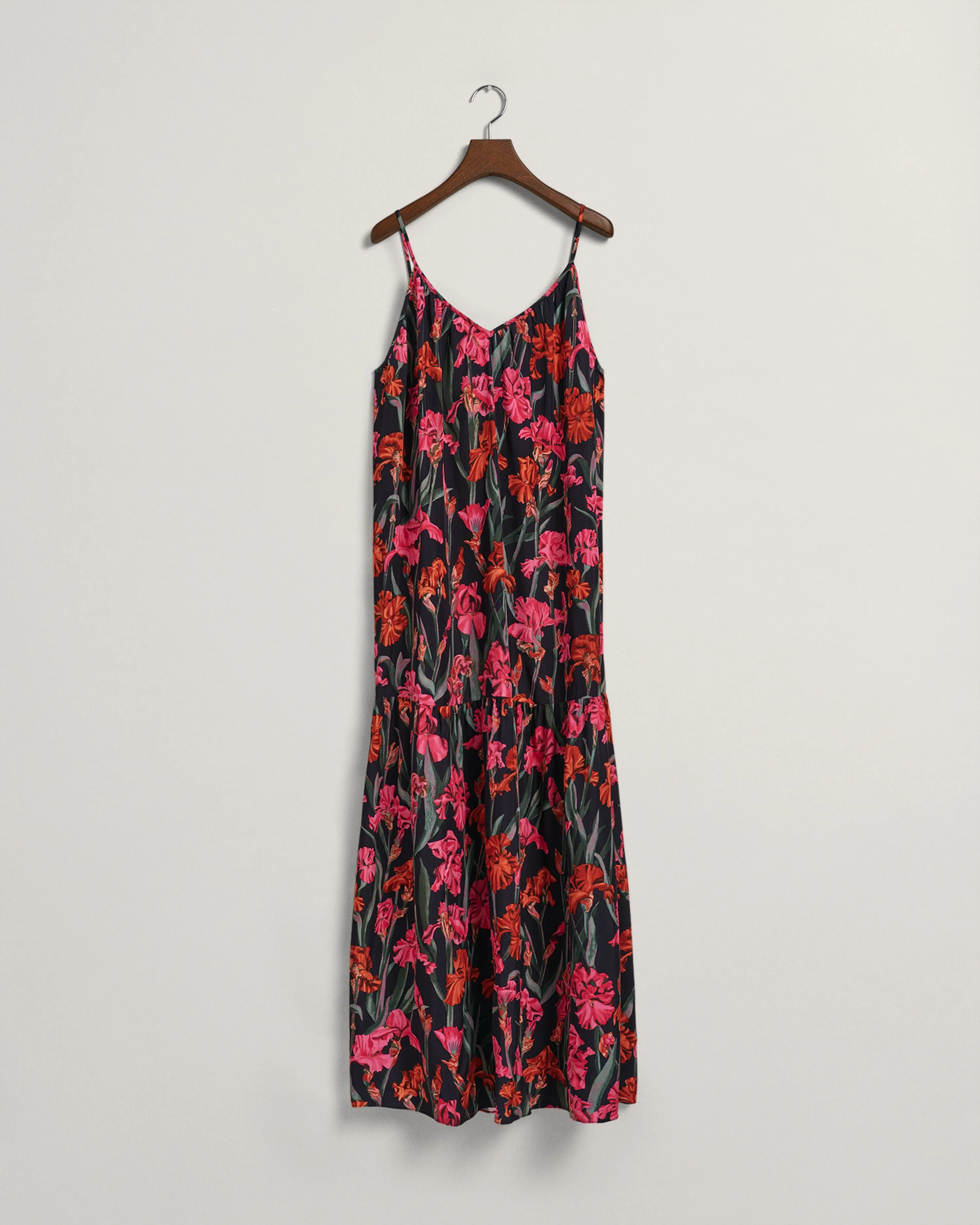 GANT Maxi Strap Iris Print Dress 3261