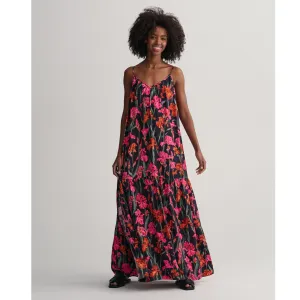 GANT Maxi Strap Iris Print Dress 3261