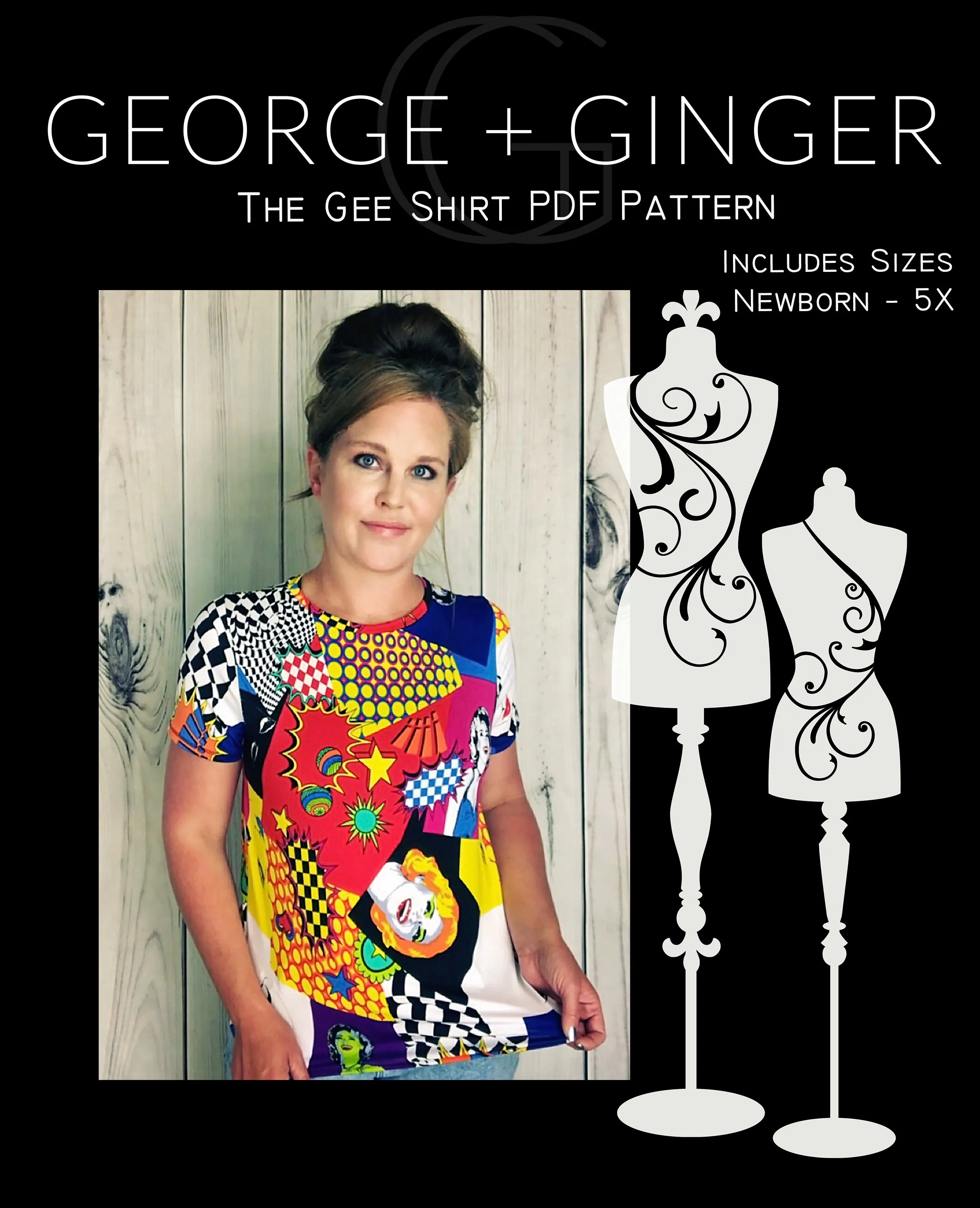 Gee Shirt (YouTube Exclusive) PDF Sewing Pattern