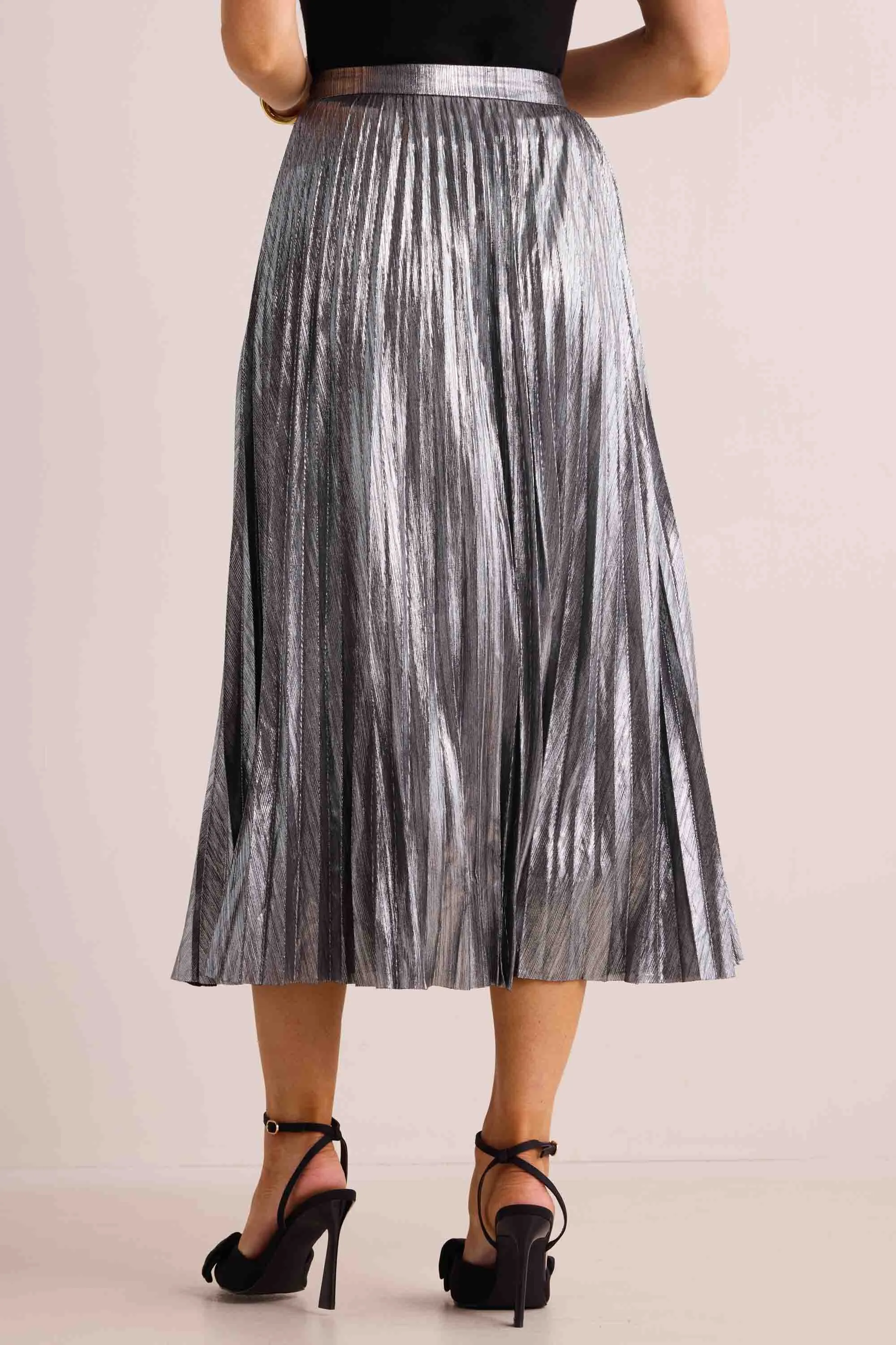 Hensley Skirt- Silver