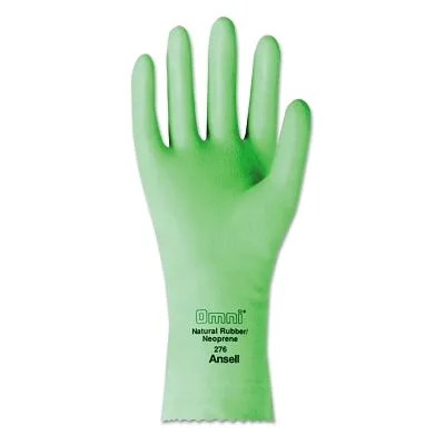 INDUSTRIAL HHG 87-276 OMNI MD NEO/NATLTX - Omni® Gloves, Mint Green