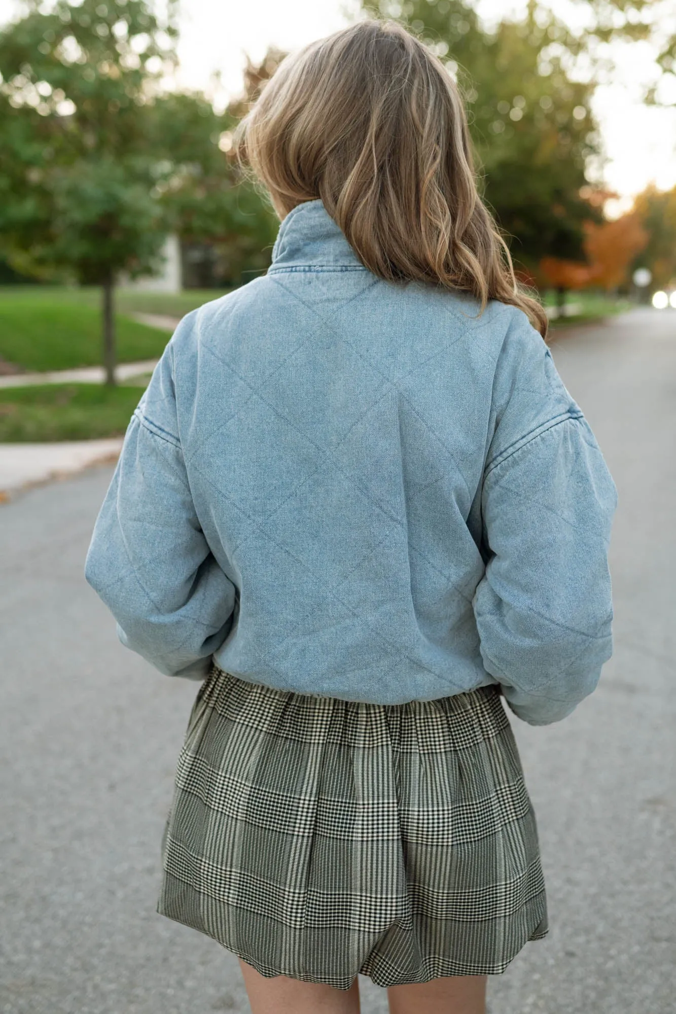 Jamie Padded Denim Jacket