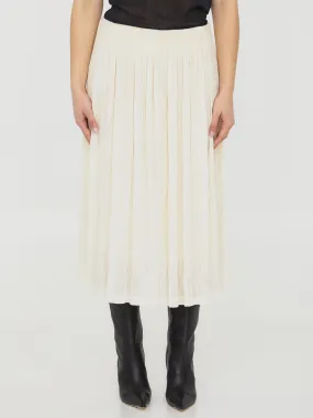 Jil Sander Pleated Midi Skirt