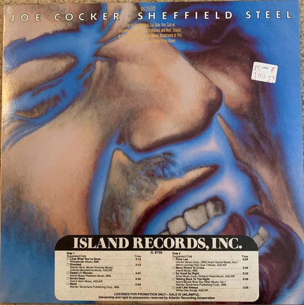 Joe Cocker - Sheffield Steel (LP, Album) (NM or M-)