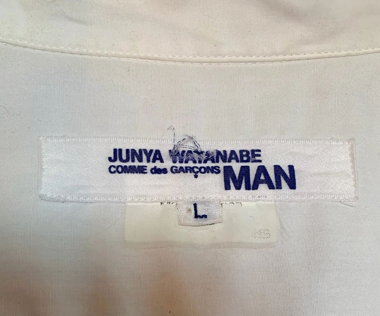 Junya Watanabe, S/S 2002 ‘Ransom Note’ Poem Shirt