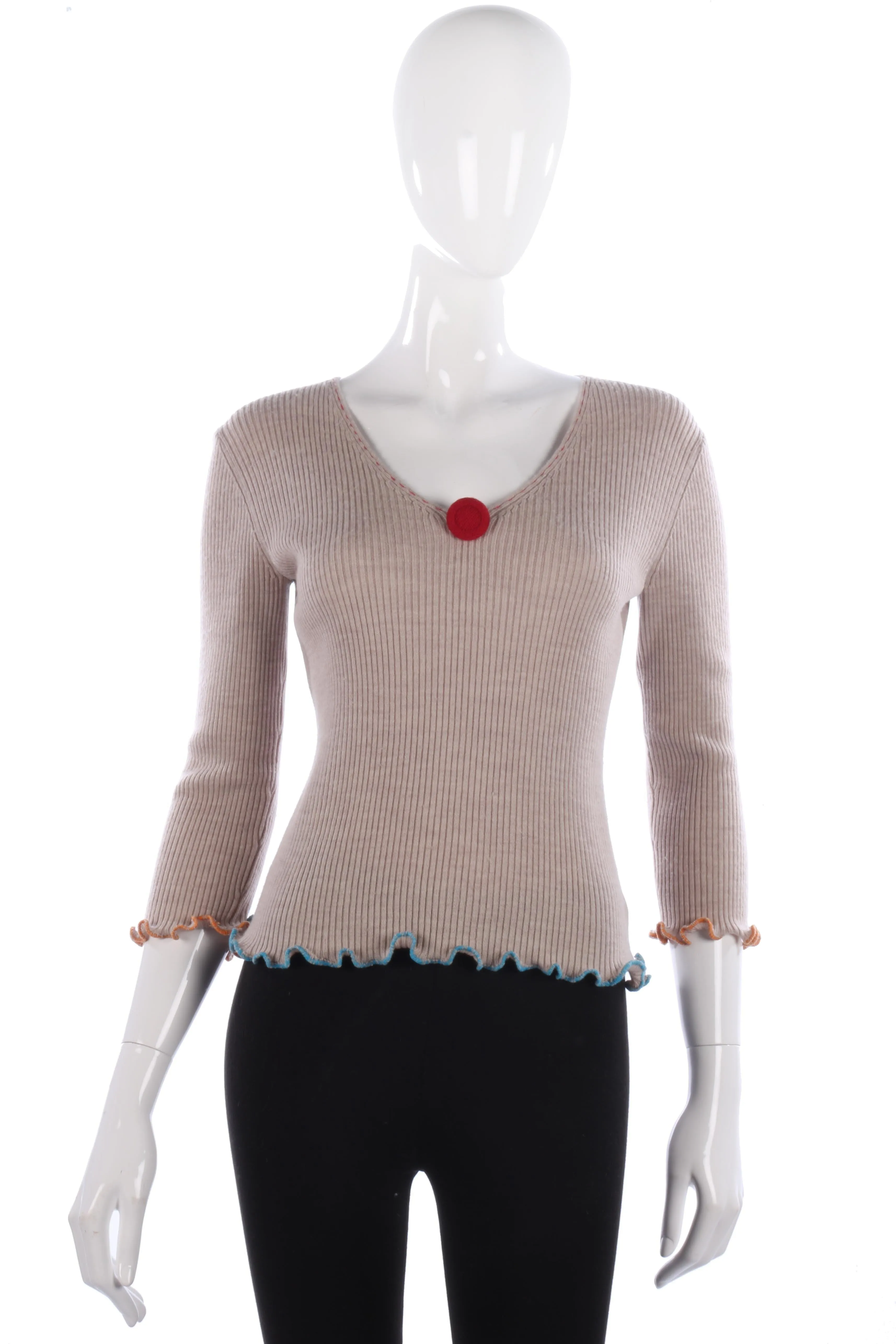 Just Maude fine wool jumper size M