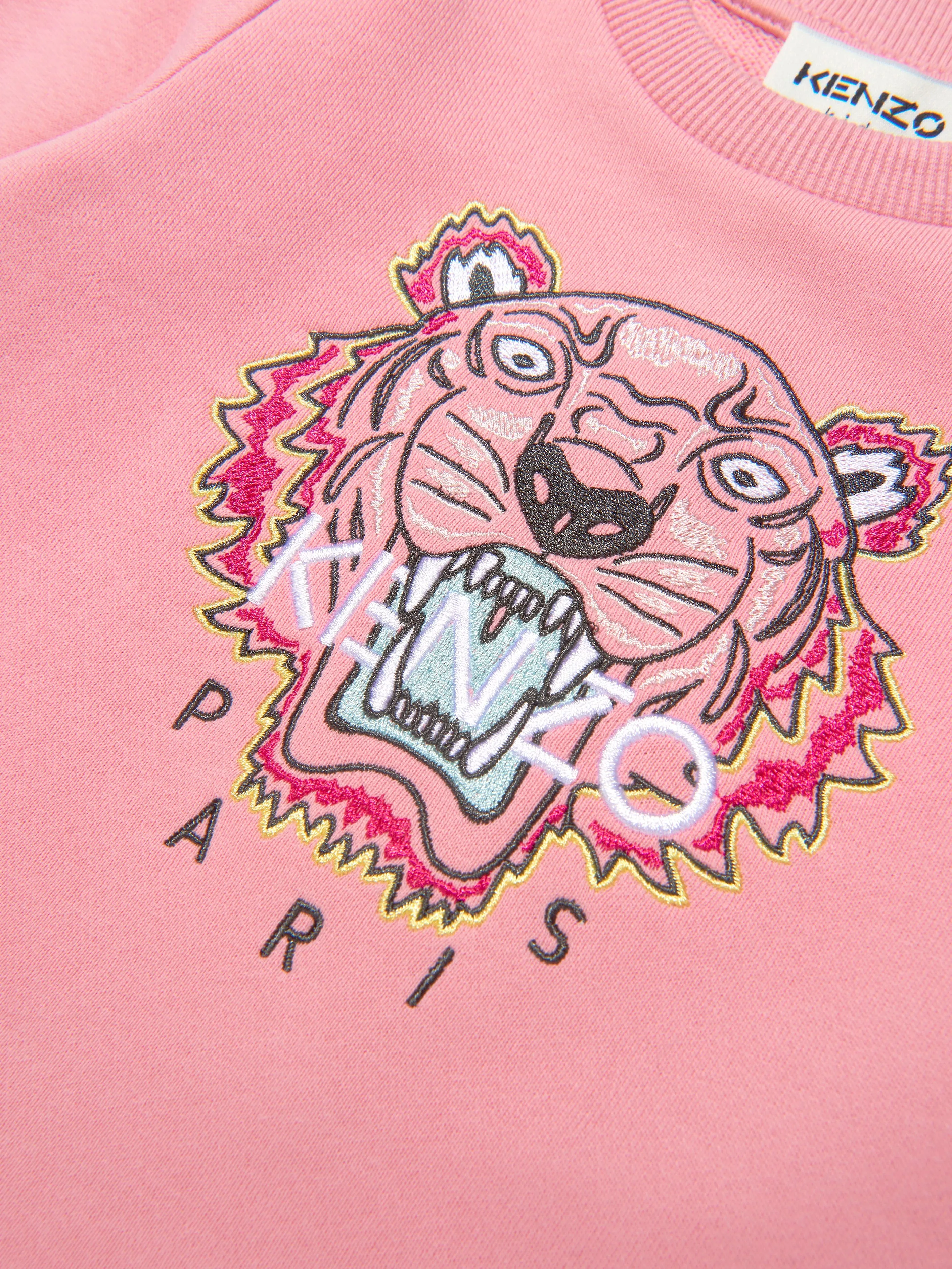 KENZO Baby Girls Tiger Sweater Dress