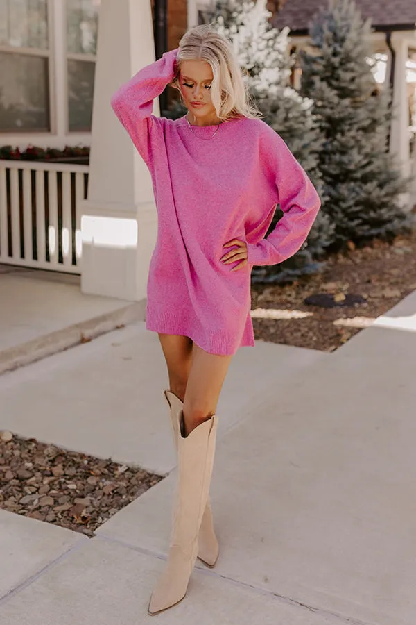 Kick It With Me Sweater Dress